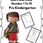 Pre Kindergarten Number Recognition 1-10