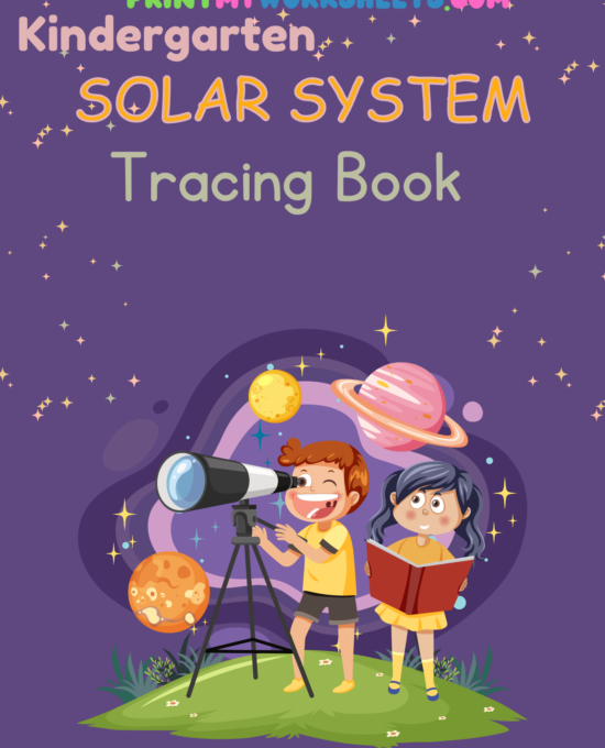 Solar System Worksheet for Kids | Free Downloadable PDF Kindergarten