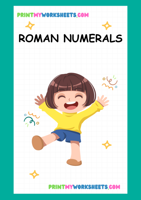 Roman Numerals 1-30 Worksheet | Free Printable PDF for First Grade & Homeschool