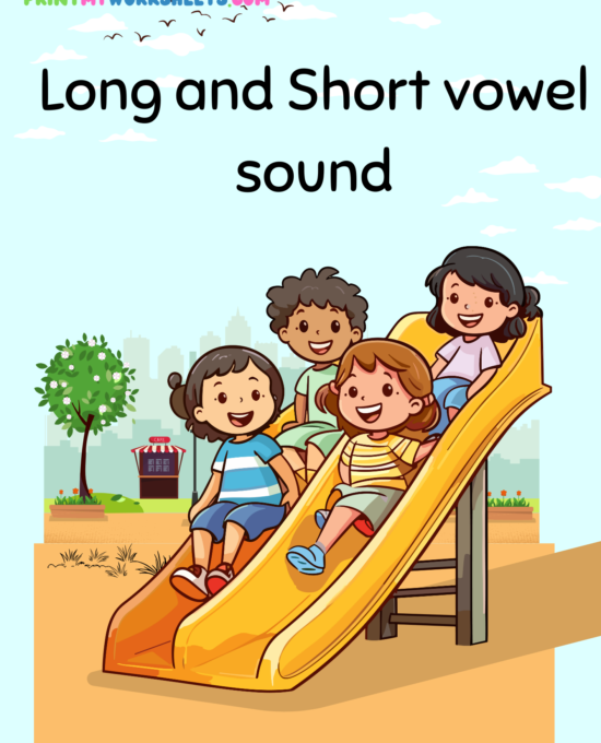 Long and Short Vowel Sounds Worksheet for 3rd Grade | Free Spelling & Phonics PDF Download