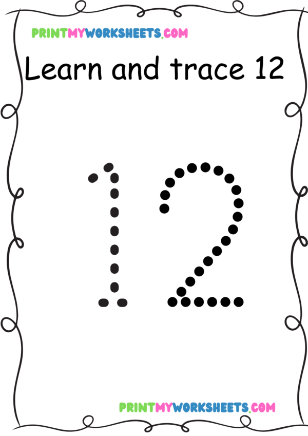 Number Recognition 11-10 | Free Downloadable PDF Pre Kindergarten - Image 3