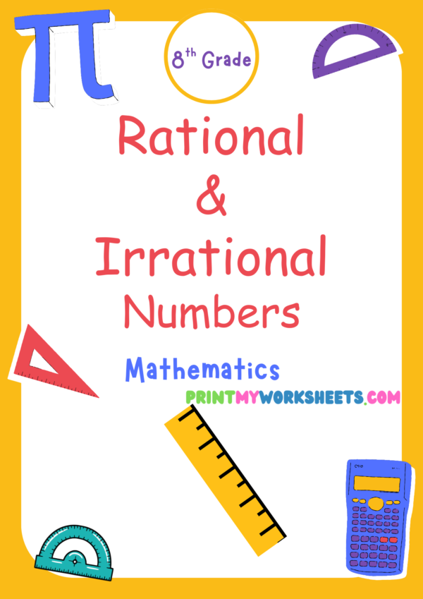 Rational and Irrational Numbers Worksheet for 8th Grade | Free PDF Download for Kids