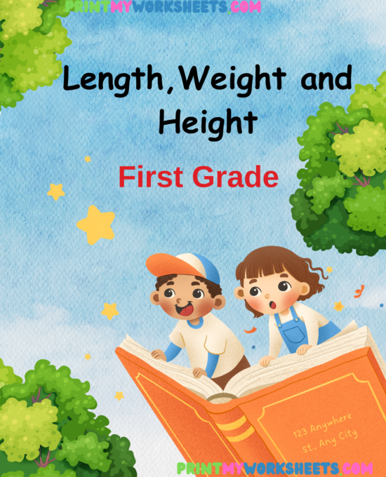 Kindergarten Measurement Worksheet | Free PDF on Comparing Size, Height & Weight