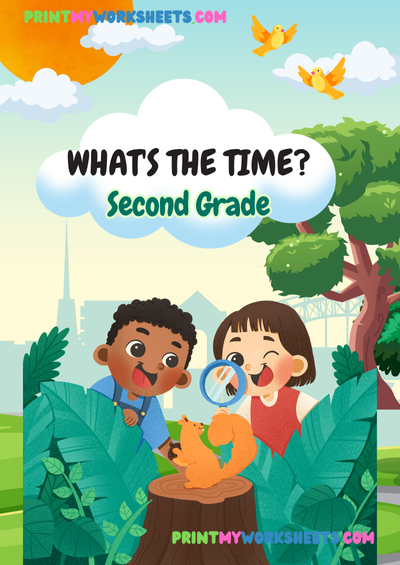 Telling Time Worksheet for Second Grade | Free Downloadable PDF for Learning to Read Clocks