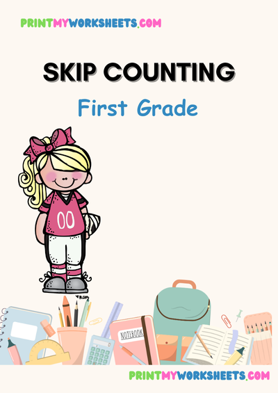 Skip Counting by 2s, 3s, and 5s Worksheet for Kindergarten | Free First Grade Math PDF