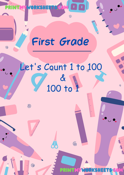 1st Grade Counting Forward and Backward Worksheets PDF | Free Downloadable 1 Kindergarten Counting Forward and Backward Worksheets PDF