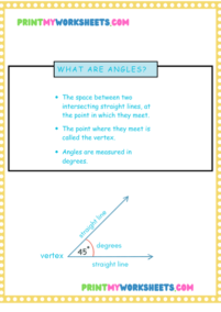 4th Grade Geometry Angles Worksheets PDF | Free Downloadable - Print My ...