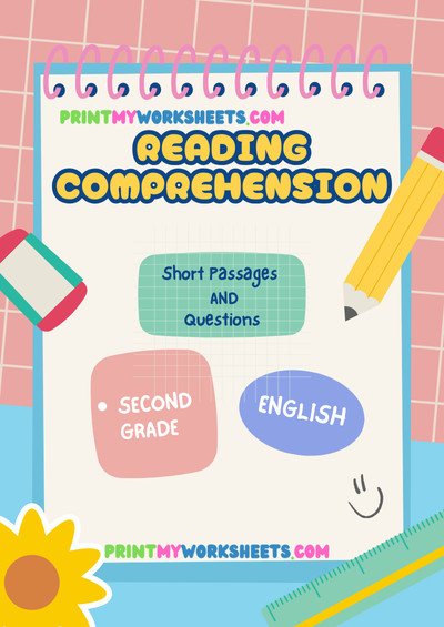 Reading Comprehension Worksheet for Second Grade | Free PDF with Short Passages