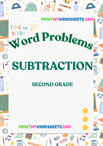 Subtraction Word Problems Worksheet for 2nd Grade | Free Downloadable PDF for Real-Life Math Practice