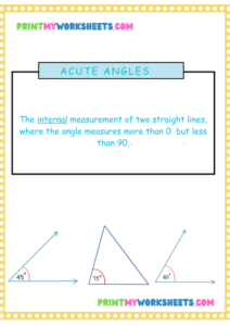 4th Grade Geometry Angles Worksheets PDF | Free Downloadable - Print My ...