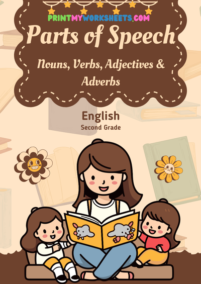 2nd Grade Parts of Speech Worksheets PDF | Free English Downloadable