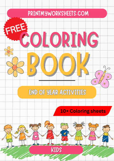 End of Year Flower Coloring Book | Free Printable PDF for Pre-K to Celebrate Growth & Creativity Through Floral Fun