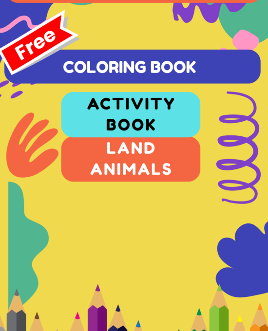End of Year Land Animal Coloring Book | Free Kindergarten PDF to Celebrate Learning Through Creative Animal-Themed Fun