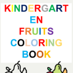 Pre-K Fruit Coloring Worksheets PDF