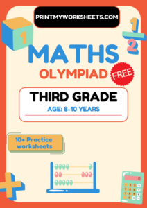 3rd Grade Math Olympiad Worksheets PDF