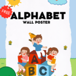 Pre-K Alphabet Wall Poster PDF