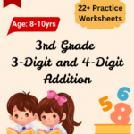 3rd Grade 3-Digit and 4-Digit Addition Worksheets PDF