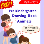 Pre-K Animal Name Coloring Worksheets PDF
