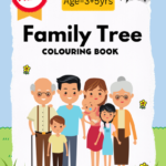 Pre-K Family Tree Coloring Worksheets PDF