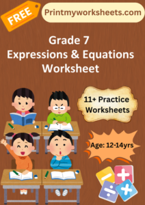 7th Grade Expressions and Equations Worksheets PDF | Free Math ...