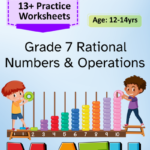 7th Grade Rational Numbers and Operations Worksheets PDF