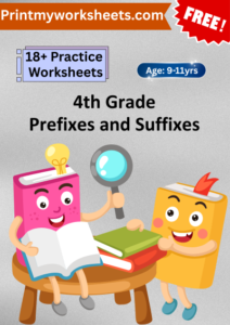 4th Grade Prefixes and Suffixes Worksheets PDF