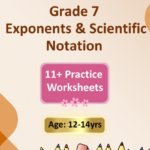 7th Grade Exponents and Scientific Notation Worksheets PDF