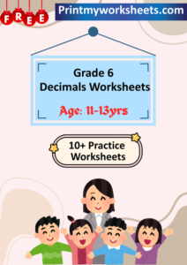 6th Grade Decimals Worksheets PDF | Free Math Downloadable - Print My ...