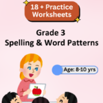 3rd Grade Spelling and Word Patterns Worksheets PDF