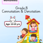 8th Grade Connotation and Denotation Worksheets PDF