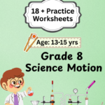 8th Grade Motion Worksheets PDF