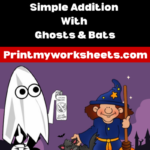 Halloween Addition Worksheets PDF