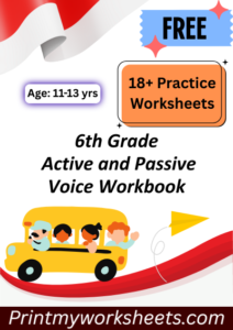 6th Grade Active and Passive Voice Worksheets PDF