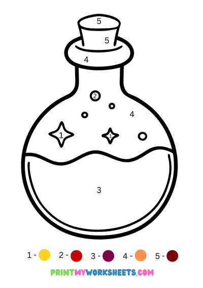 Halloween Math Coloring Worksheets PDF | Free Downloadable 3 Halloween Math Coloring Worksheets PDF | Free Downloadable - Image 3