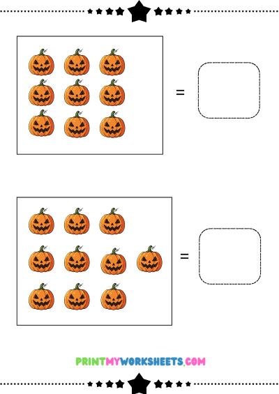 Halloween Counting Worksheets PDF | Free Downloadable 4 Halloween Counting Worksheets PDF | Free Downloadable - Image 4