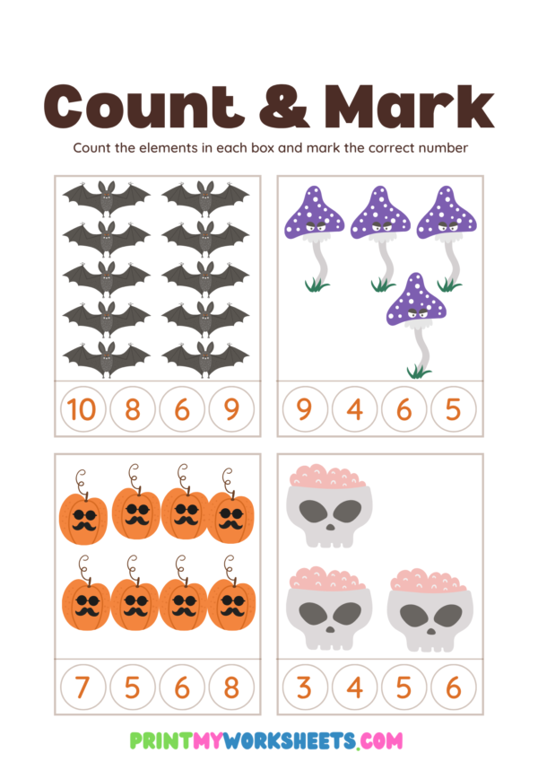 Halloween Worksheets PDF | Free Downloadable - Image 5