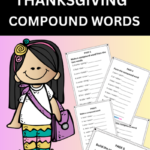 2nd Grade Thanksgiving Compound Words Worksheets PDF