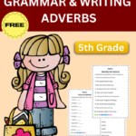 5th Grade Adverbs Worksheets PDF
