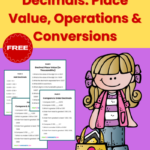5th Grade Decimals Worksheets PDF