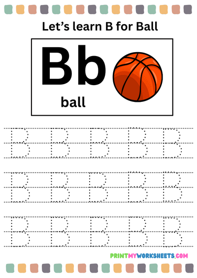 Pre-K A to Z Tracing Letter Worksheets PDF| Free English Downloadable 4 Pre-K A to Z Tracing Letter Worksheets PDF| Free English Downloadable - Image 4