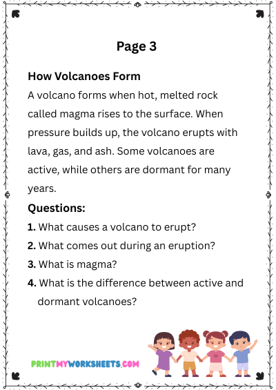 5th Grade Reading Comprehension Non-Fiction Worksheets PDF | Free Downloadable 4 5th Grade Reading Comprehension Non-Fiction Worksheets PDF | Free Downloadable - Image 4