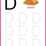 Free Thanksgiving A to Z Alphabet Tracing Words Worksheets PDF | Fun Pre-K Learning
