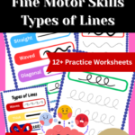 Pre-K Fine Motor Skills Worksheets PDF
