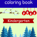 Pre-K Winter Coloring Worksheets PDF