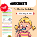 Kindergarten Daily Routine Worksheets PDF
