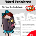 3rd Grade Fractions Word Problems Worksheets PDF