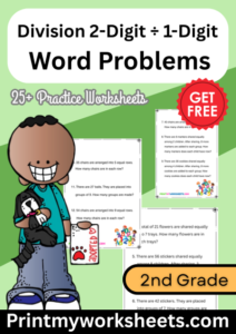 2nd Grade Division Word Problems PDF
