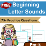 Pre-K Beginning Letter Sounds Worksheets PDF