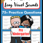 Pre-K Long Vowel Sounds Worksheets PDF