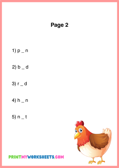 1st Grade Back to School CVC Words Worksheets PDF – No Prep First Week Literacy Pack 3 1st Grade Back to School CVC Words Worksheets PDF – No Prep First Week Literacy Pack - Image 3